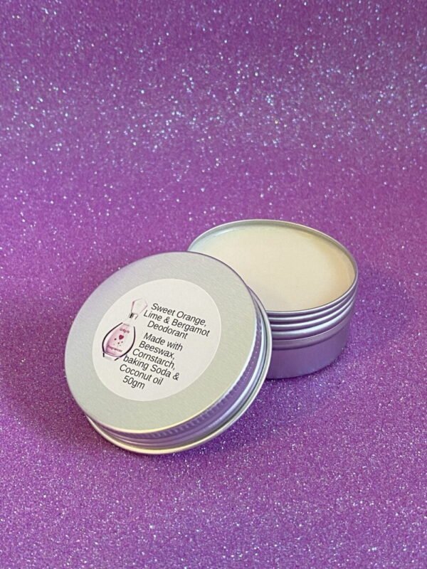Homemade Deodorant 50gm Tin Sweet Orange…